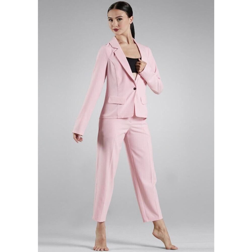 Weissman Pink Girls Dance Suit Jacket and Pants